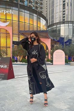 YN 22135 4 The Eye Abaya