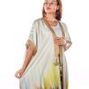 Colorful Silk Satin Bisht