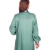 BR202148 2 1 Mint Green Silk Organza Caftan With Sequins