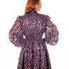 BR202163 2 1 Dark Purple Kaftan Dress