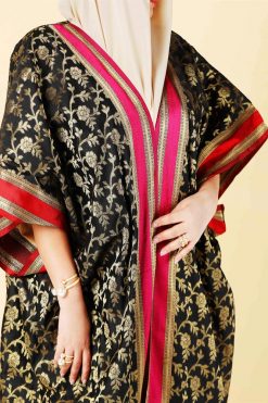 AJC 22113 4 Patterend Queen Abaya