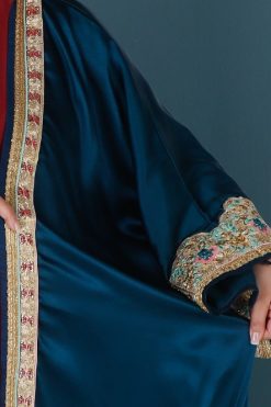 AJC 22121 5 Silk Bisht Abaya