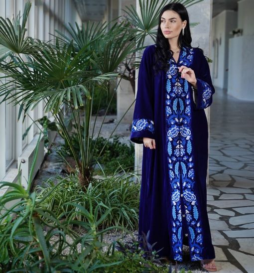 Harvest Blue Kaftan