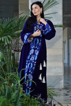 LF 22106 3 Harvest Blue Kaftan