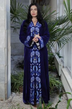 LF 22106 4 Harvest Blue Kaftan