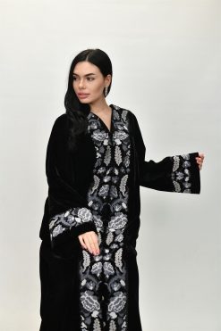 LF 22108 3 Harvest Black Kaftan