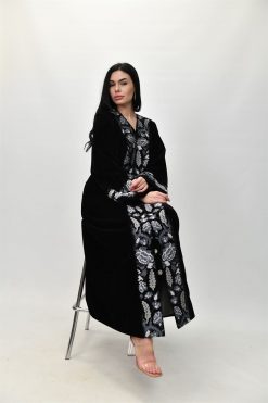 LF 22108 4 Harvest Black Kaftan