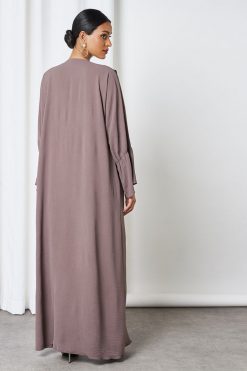 bsi3237 2 Bisht Abaya with Inner