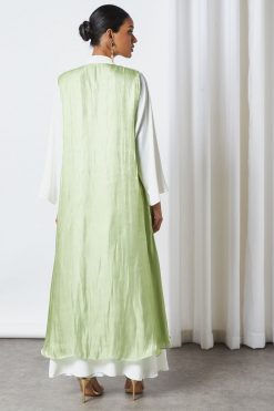 bsi3250 4 Dual Layer Bisht Abaya