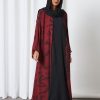 Tie-dye Bisht Abaya Set