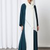 bsi3238 1 Beaded Green Abaya