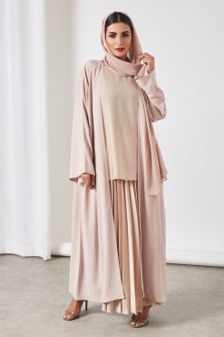 bsi3256 4 4-Piece Latte Abaya Set