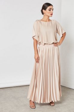 bsi3256 6 4-Piece Latte Abaya Set
