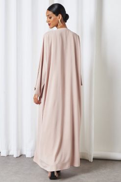 bsi3255 4 Latte Modest Abaya Set