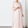 bsi3275 1 Victorian Sleeves Pink Abaya