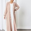 Rose Pink Abaya Outfit