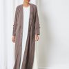 Brown Abaya with Inner 9 bsi3286 1 Brown Abaya with Inner