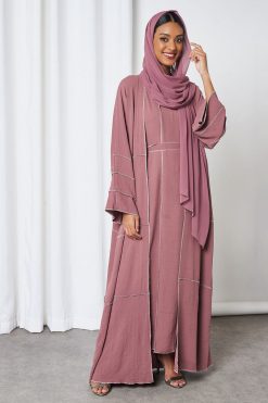 Flared Cotton Casual Abaya
