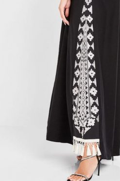 bsi3014 ar 3 Embroidered Abaya Dress