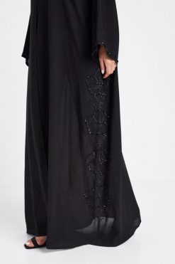 bsi3003 ar 4 Open Front Classic Abaya