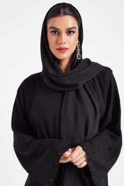 bsi3003 ar 3 Open Front Classic Abaya