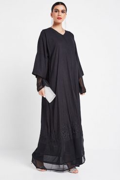 Beads Embroidered Abaya