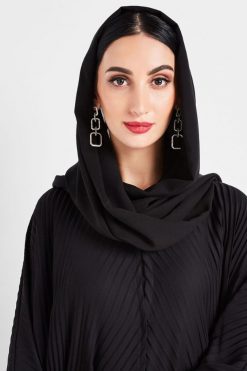 bsi3047 15 4 Plain Pleated Abaya