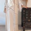 Cream Abaya Set