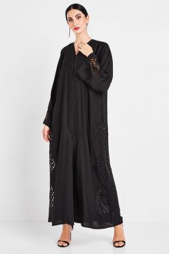 Cut Work Abaya Design