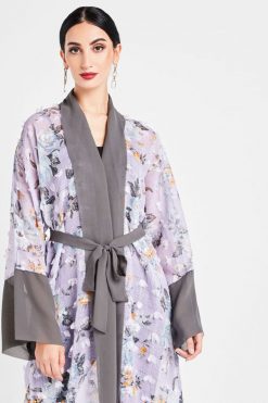 bsi3102 A 3 Mauve Abaya