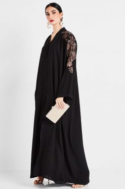 Embroidered Abaya with Sheila