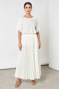 bsi3263 5 1 3 Piece Color Modest Dress For Ladies