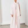 3 Piece Pink Color Modest Dress For Ladies