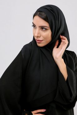 606 4 Lace Embellished Abaya