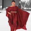 ECS 22113 1 Maroon Kaftan