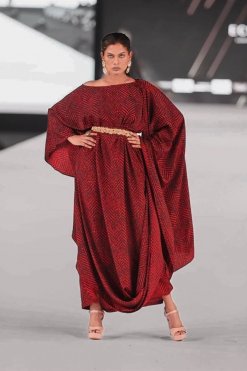 ECS 22113 4 Maroon Kaftan