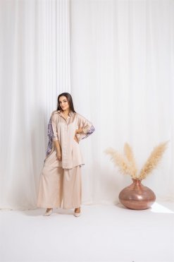 FBS 22103 4 Beige Co-ord Set