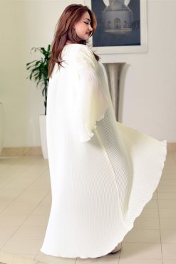 3679 5 Pleated Abaya