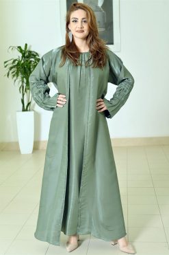 Organza Abaya With Dress