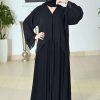 3696 1 Beaded Chiffon Abaya