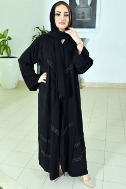 3705 4 Bousni Classic Abaya