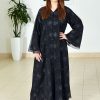 3709 1 Silk Organza Abaya