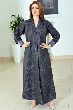 Jacquard Self Print Abaya