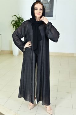 Sequins Embellished Abaya