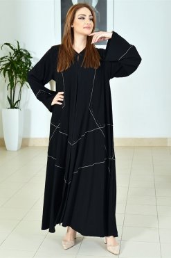 Bousni Black Abaya
