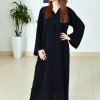 3726 1 Floral Embroidered Abaya