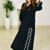 Floral Embroidered Abaya