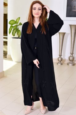 3729 3 V-Neck Nada Abaya