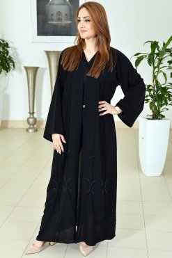 3729 5 V-Neck Nada Abaya