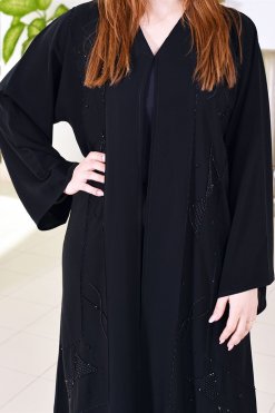 3731 3 Nada Embellished Abaya